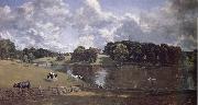 View of the grounds of Wivenhoe Park,Essex John Constable
